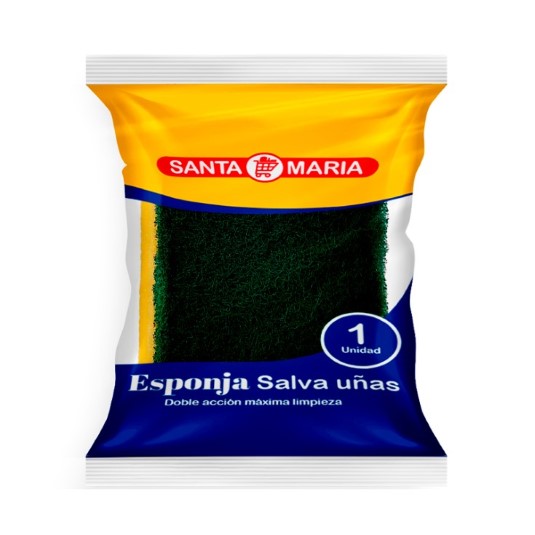 Esponja Salva Uñas Mixta Santa Maria X 1