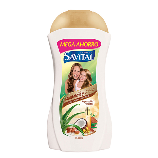 Shampo Savital Multioleos Y Sabila 900Ml