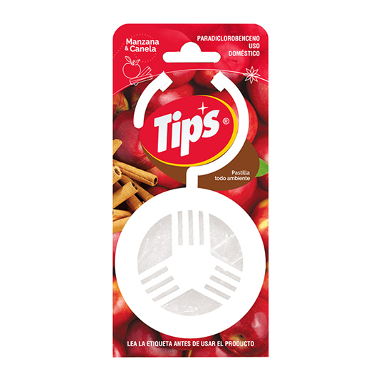 Ambiental Tips Pastilla Manzana & Canela 60 Gr.