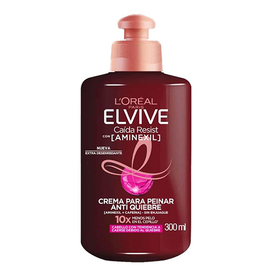 Crema De Peinar Elvive Caída Resist Aminexil 370 Ml