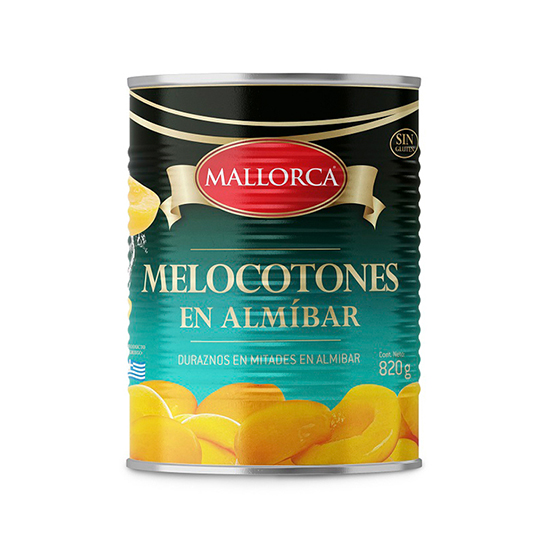 Melocotones En Almibar Mallorca 820 Gr