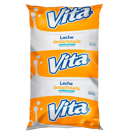 Tetrafino Leche Deslactosada Vita 900 Ml