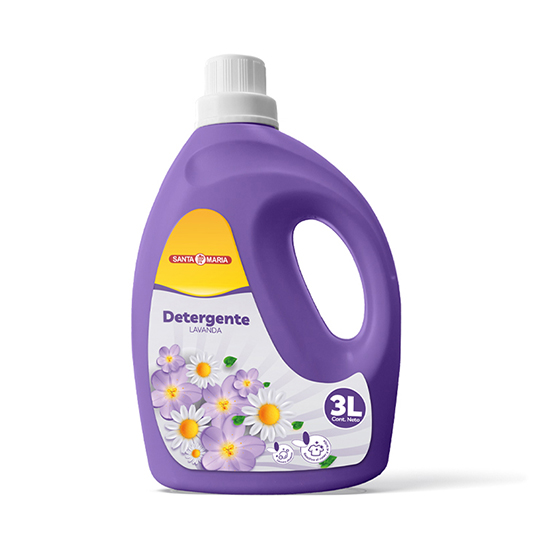 Detergente Líquido Lavanda Santa Maria 3Lt