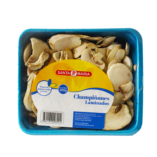Champiñones Rebanados Santa Maria 200G