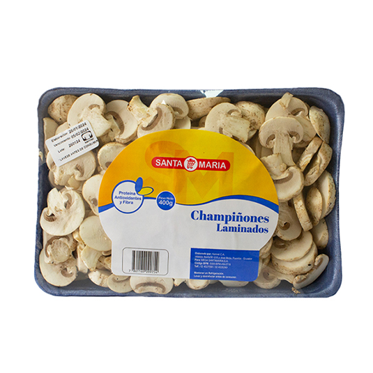 Champiñones Rebanados Santa Maria 400G