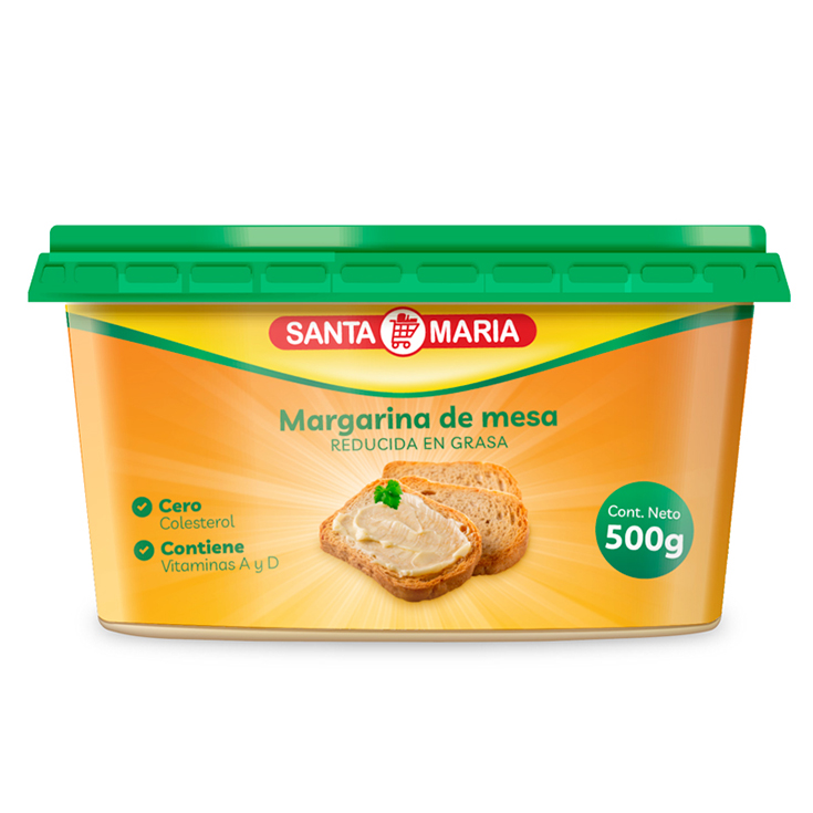 Margarina Tarrina Santa María 500 Gr