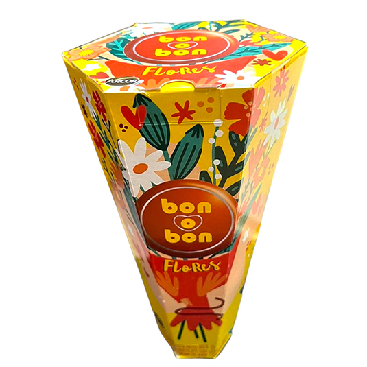 Bombon Relleno Chocolate Leche Bon O Bon Estuche Ramo 105 Gr