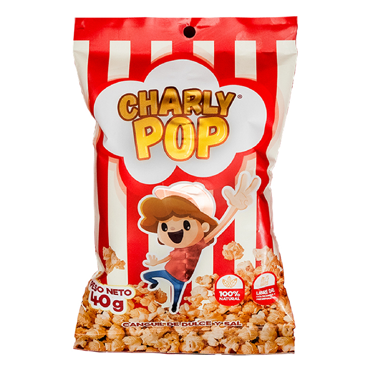 Canguil De Dulce Y Sal Charly Pop 40 Gr