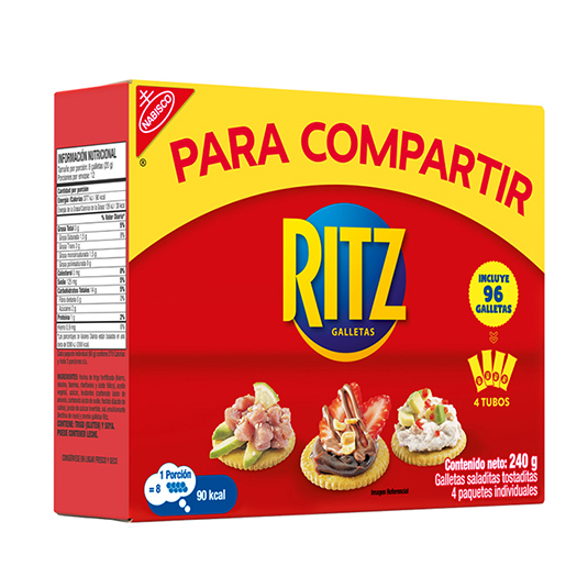 Galletas De Sal Ritz Caja 240 Gr