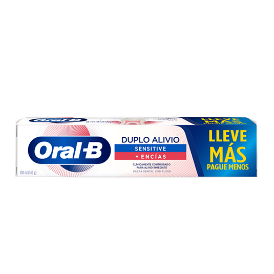 Pasta Dental Oralb Duplo Alivio 100 Ml