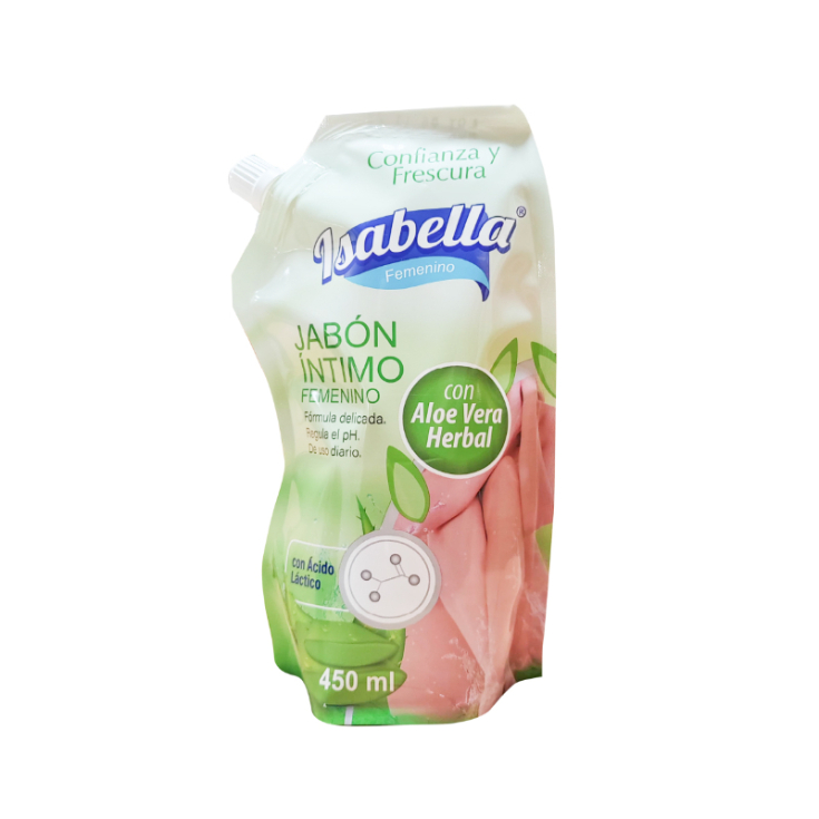 Jabon Intimo Femenino Isabella Herbal 450 Ml