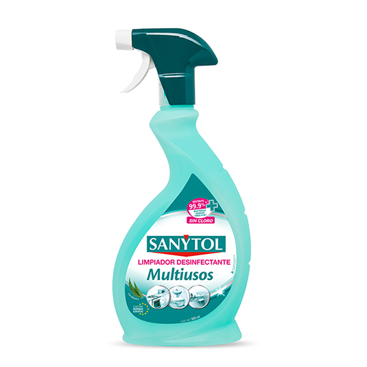 Limpiador Desinfectante Sanytol Multiusos Fresh Pistola 500
