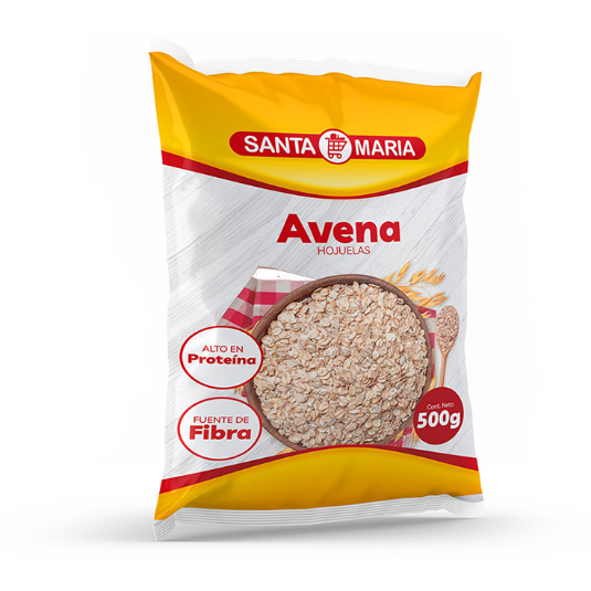Avena Hojuela Santa Maria 500 Gr
