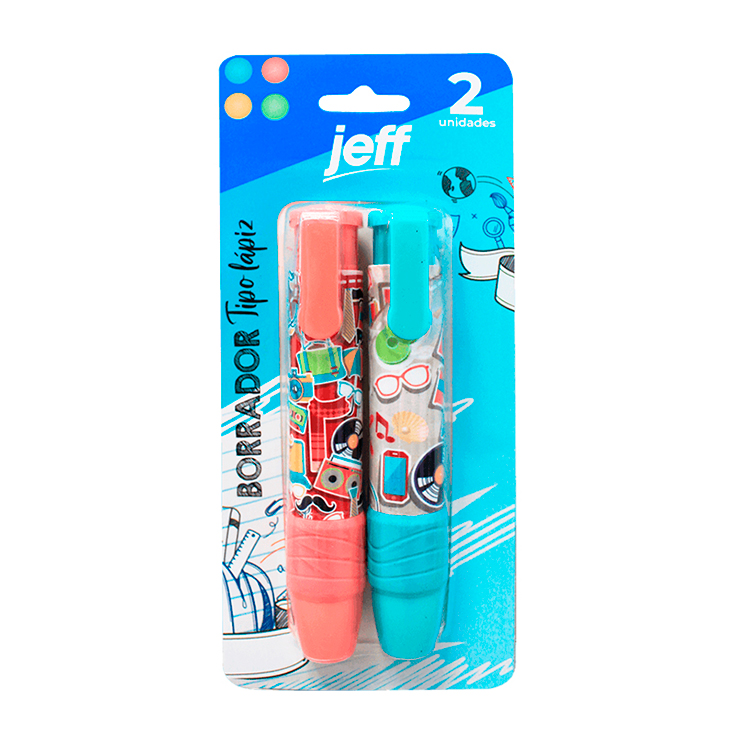 Borrador Jeff Diseno Lapiz X 2 Unidades Ref:Jf.Br.