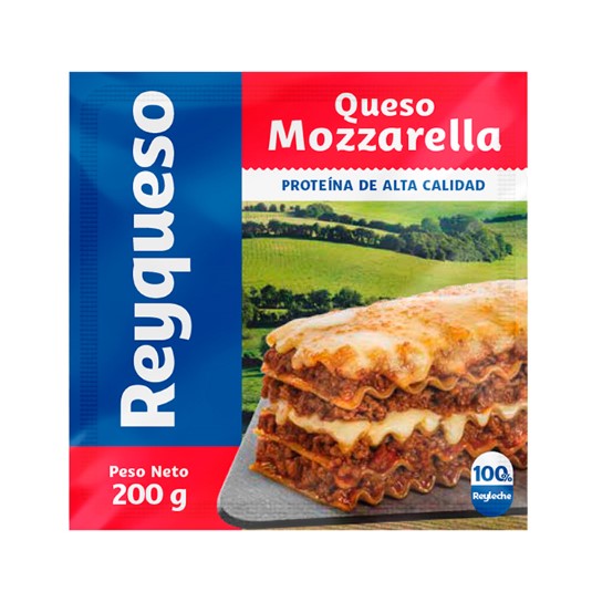 Queso Mozzarella Reyqueso 200G
