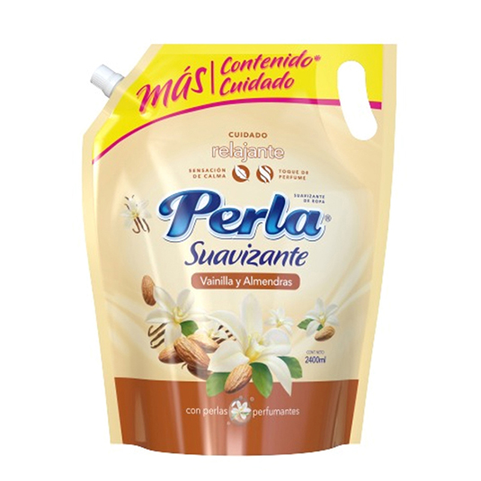 Perla Suavizante Vainilla & Almendras Doypack 2.4 Ml.