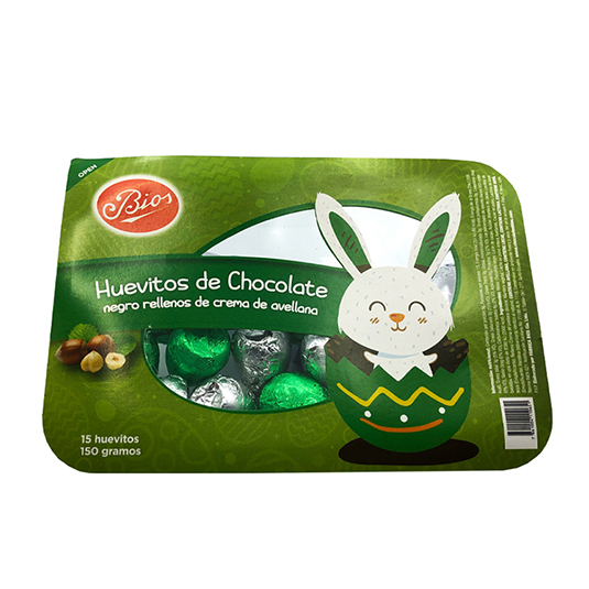 Huevitos Pascua Chocolate con Avellana Bios 150GR
