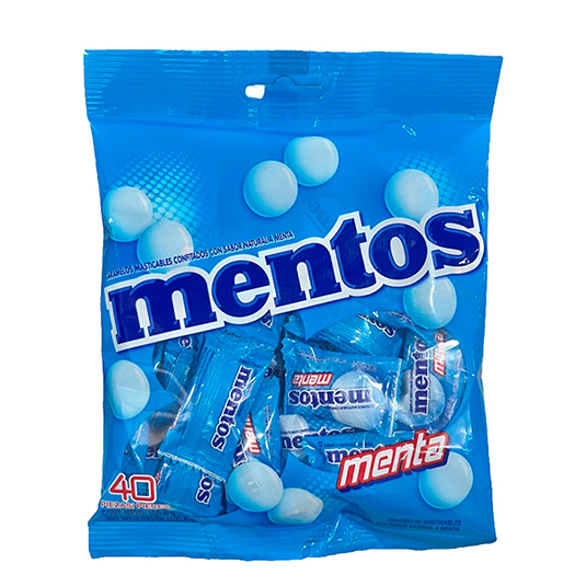 Caramelo Masticable Mentos Bolsa Monopieza 105,6g