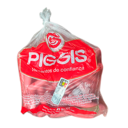 Salchicha Perros Calientes Piggis 2.27 Kg.