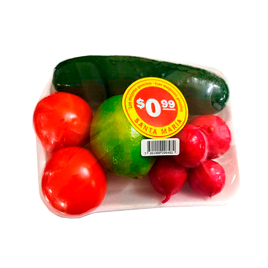 Ensalada Rabano Y Pepinillo Economico