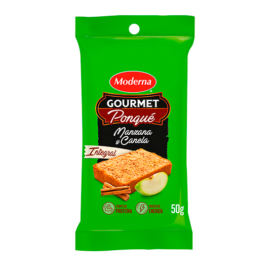 Ponque Integral Moderna Manzana Y Canela 50G