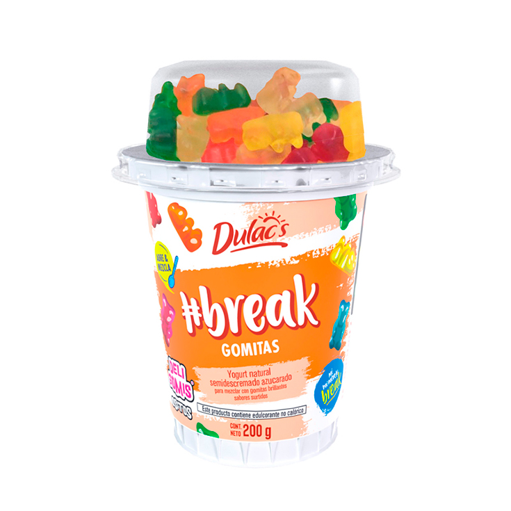Dulac´s Break Yogurt Natural Gomitas 200G