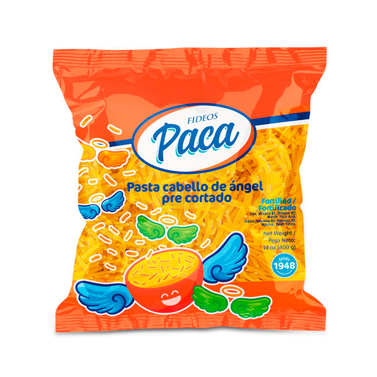 Paca Precortado 400 Gr.
