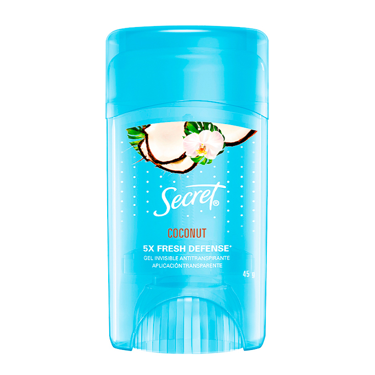 Desodorante Anti Transpirante Secret Gel Coconut 45GR