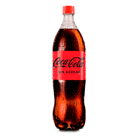 Gaseosa Coca-ColaSin Azucar Botella Kz 1600 ML
