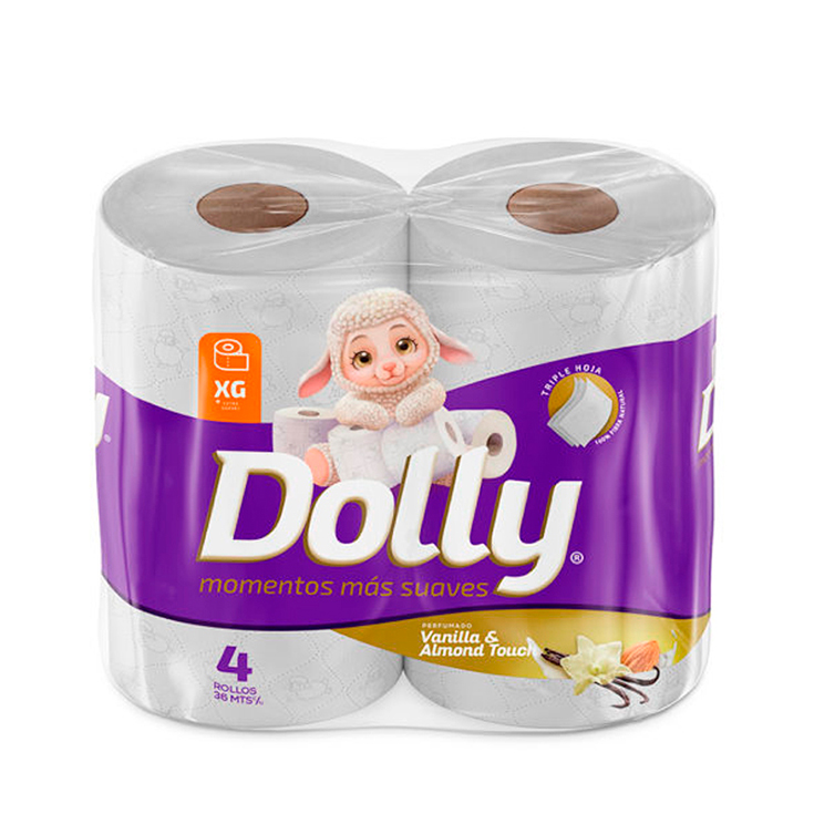 Papel Higenico XXG Dolly 3H 4x12