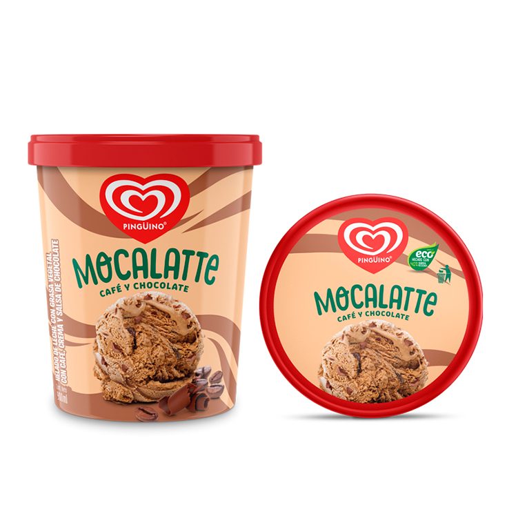 Helado Mocalatte Pingüino 900Ml