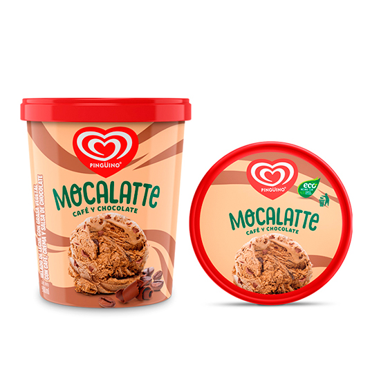 Helado Mocalatte Pingüino 900Ml