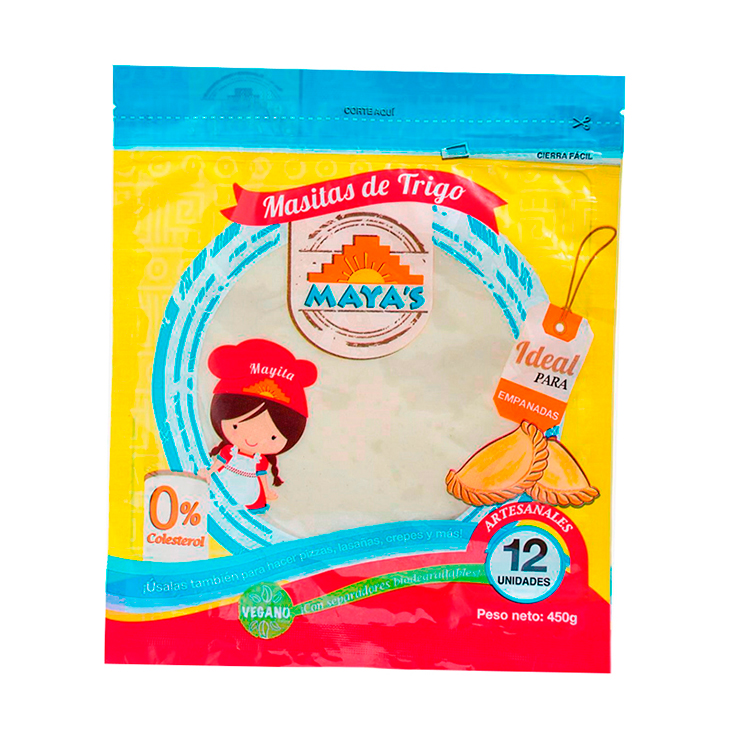 Masitas De Trigo Para Empanadas Maya´S 450Gr