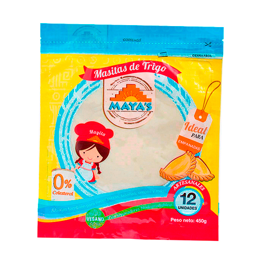 Masitas De Trigo Para Empanadas Maya´S 450Gr