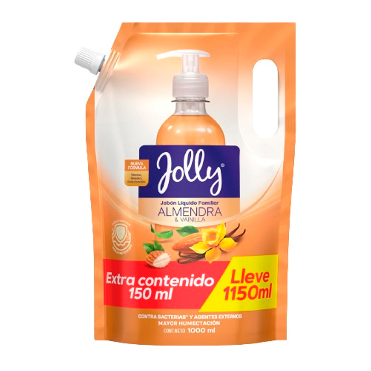 Jabon Liquido Almendras Jolly Doypack 1150ML