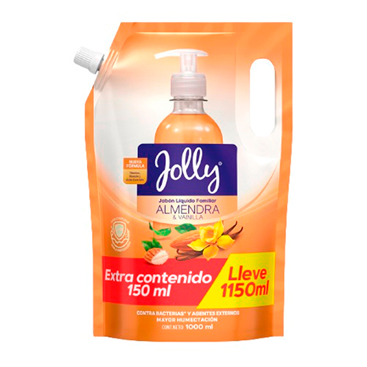 Jabon Liquido Almendras Jolly Doypack 1150ML