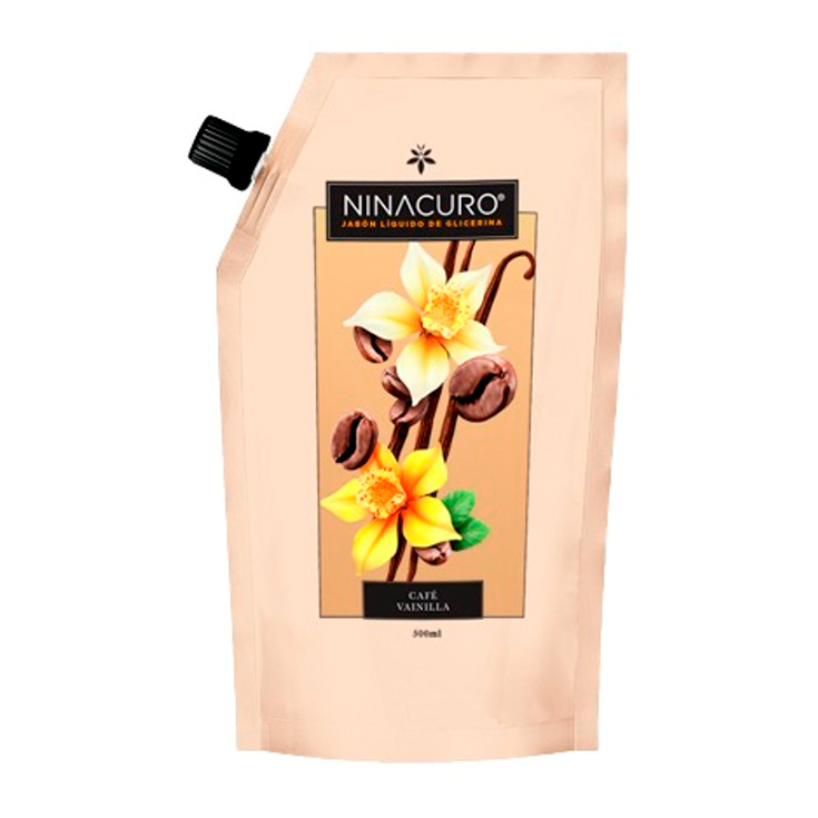 Jabón Líquido Ninacuro Café Vainilla 500ML