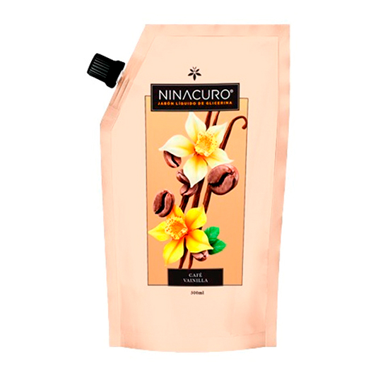 Jabón Líquido Ninacuro Café Vainilla 500ML