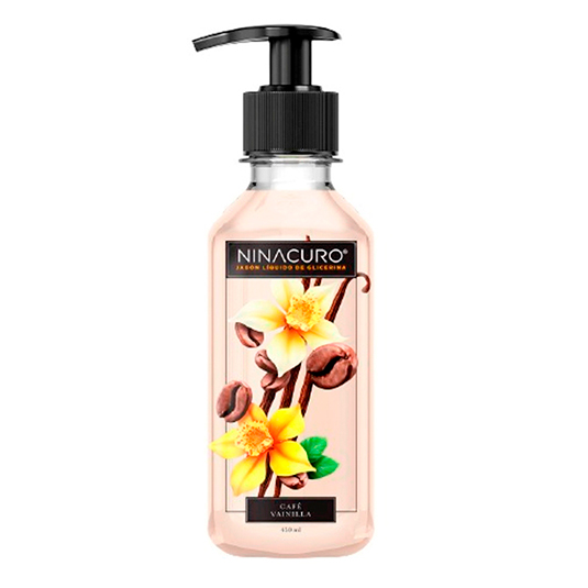 Jabón Líquido Ninacuro Café Vainilla 450ML