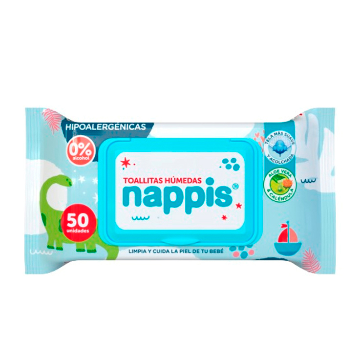 Toallas Húmedas Nappis x50