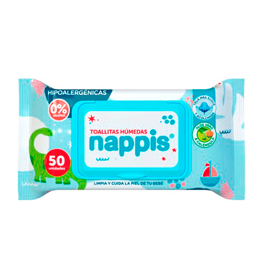 Toallas Húmedas Nappis x50