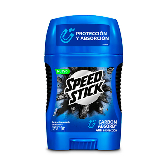 Desodorante Barra Carbon Absorb Speed Stick 50GR