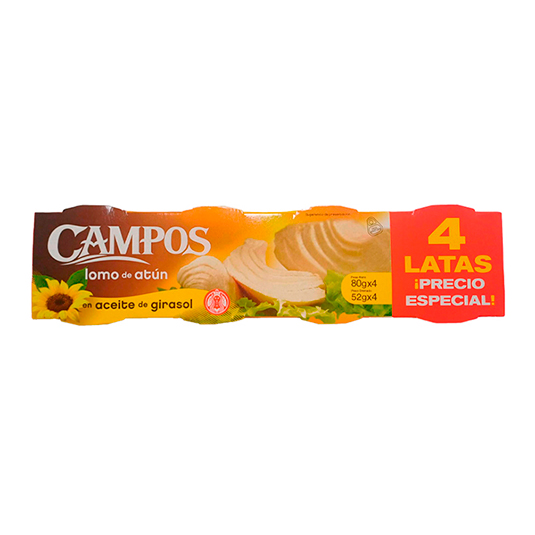 Atun En Aceite Girasol Abre Facil Campos Precio Especial 8