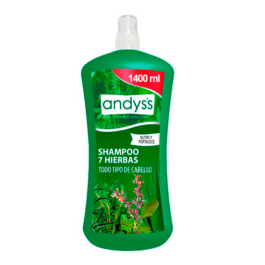 Shampoo 7 Hierbas Andys 1.4L