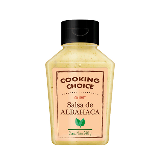 Salsa De Albahaca Cooking Choice 240 Gr.