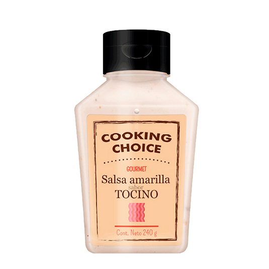 Salsa Con Tocino Cooking Choice 240 Gr.