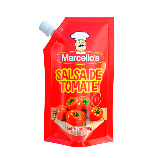 Salsa De Tomate Marcello´S Doypack 200 Gr.