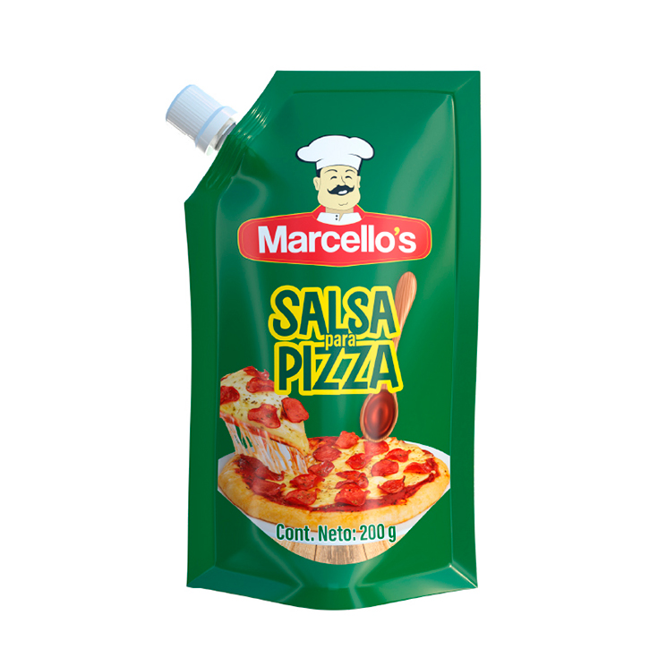 Salsa Para Pizza Marcello´S Doypack 200 Gr.