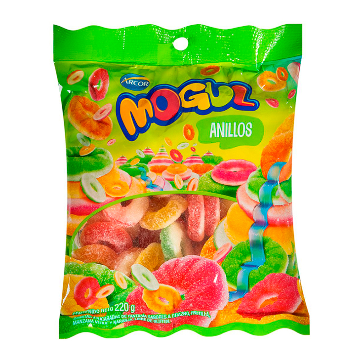 Gomitas Anillos Mogul 220Gr Gomitas Anillos Mogul 220Gr