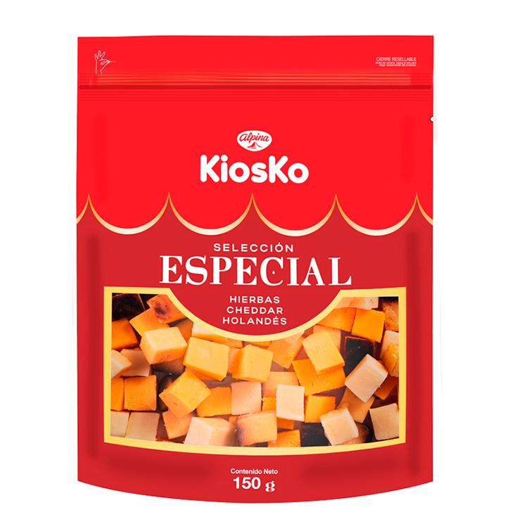 Queso Mix Selecto Especial Kiosko Cubo 150G